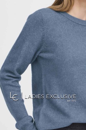 FRANSA Πουλόβερ πλεκτό σε άνετη γραμμή