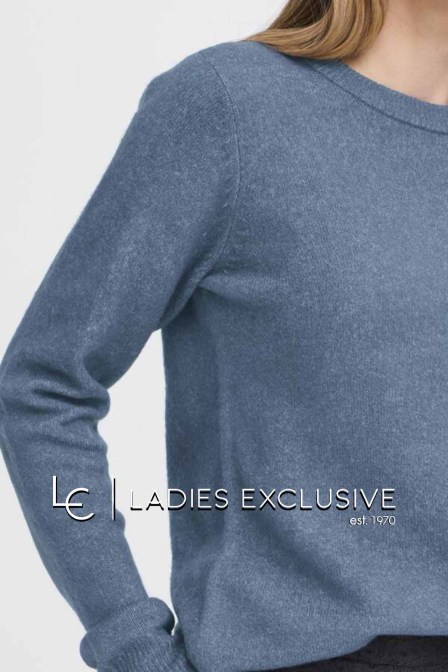 FRANSA Πουλόβερ πλεκτό σε άνετη γραμμή