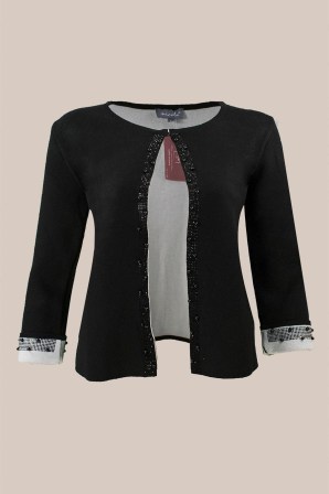 NICOLA Μπολερό βισκόζ με στρας