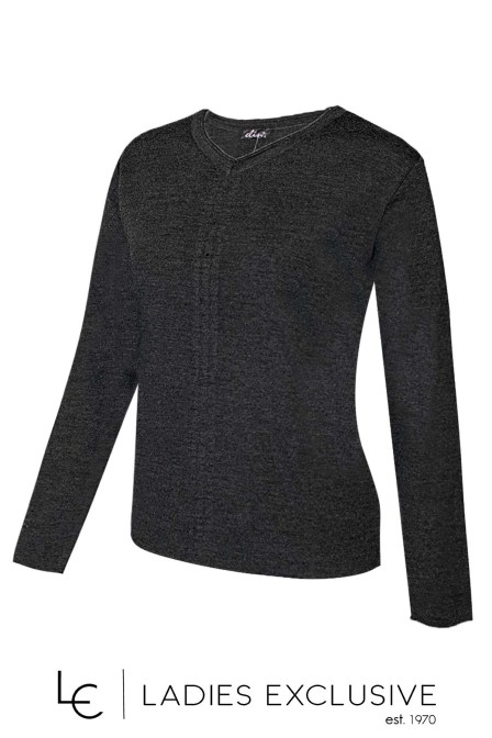 ELIN Μπλούζα μάλλινη με άνοιγμα v