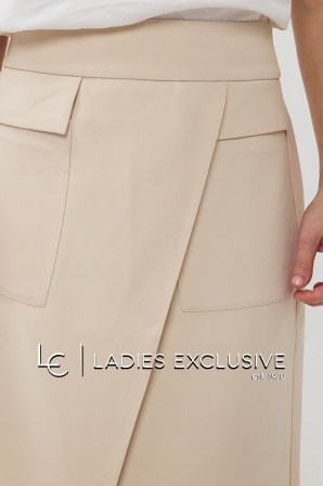 ESQUALO Φούστα κρεπ φάκελος