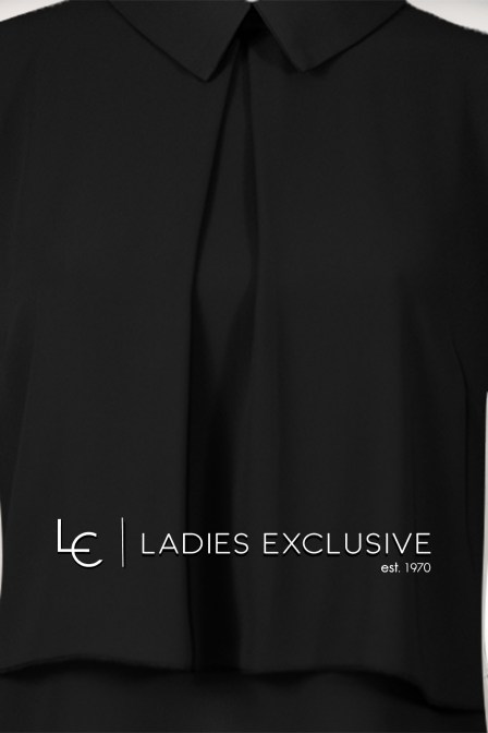 ESTEL Μπλούζα ριχτή με γιακά