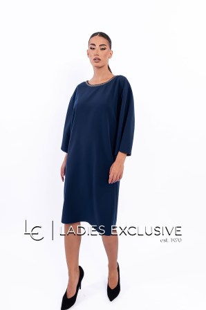 WEFTS Φόρεμα κρεπ με μανίκι 3/4