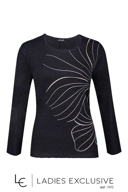 ELIN Μπλούζα από βισκόζη με στάμπα