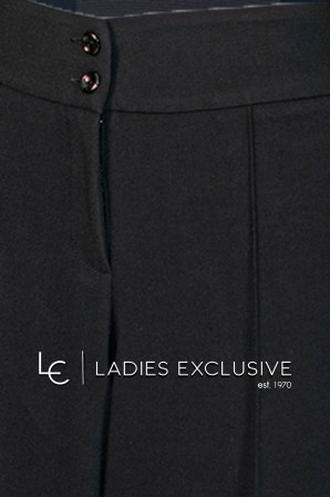 BELLA P. Παντελόνα κρεπ με λάστιχο