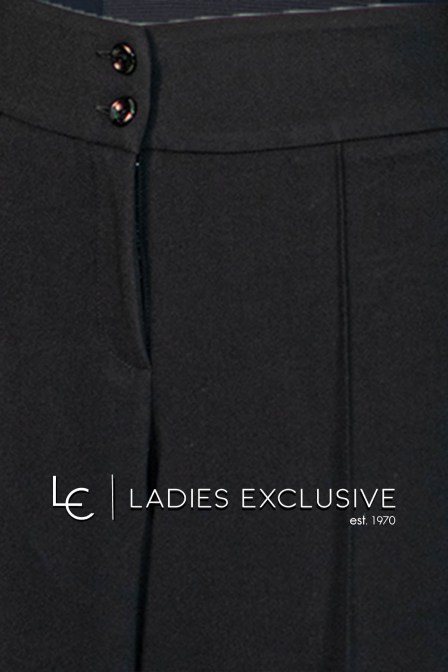 BELLA P. Παντελόνα κρεπ με λάστιχο