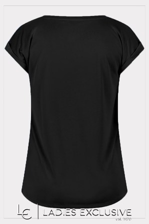 ESQUALO Μπλούζα με κοφτό μανίκι