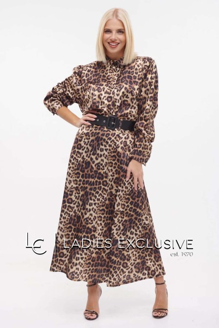 FIBES Φούστα κλος animal print