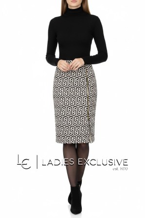 LUCIFAIR Φούστα μίντι ελαστική