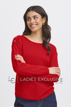 FRANSA Μπλούζα πλεκτή λεπτή