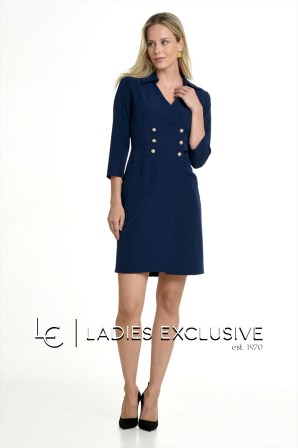 ESTEL Φόρεμα κρεπ κρουαζέ