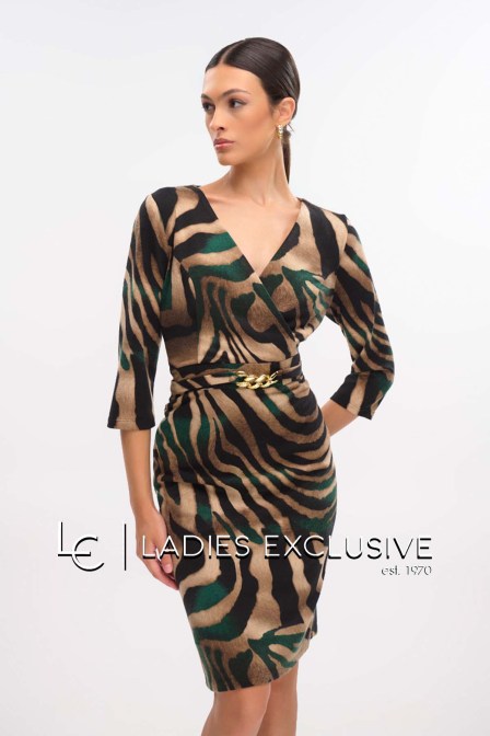 FIBES Φόρεμα σε ίσια γραμμή κρουαζέ