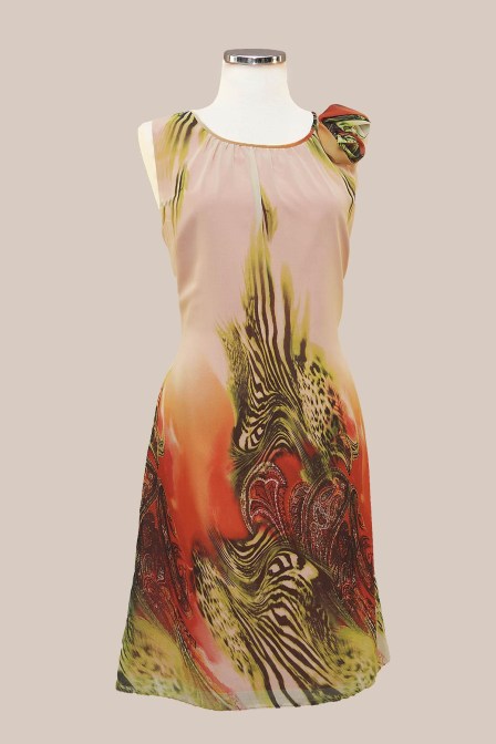 ESTEL Φόρεμα από μουσελίνα