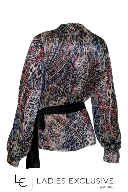 LUCIFAIR Μπλούζα κρουαζέ