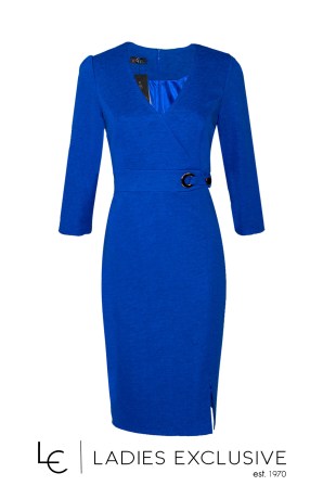 EFFECT Φόρεμα κοντομάνικο γκοφρέ