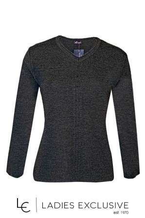 ELIN Μπλούζα μάλλινη με άνοιγμα v