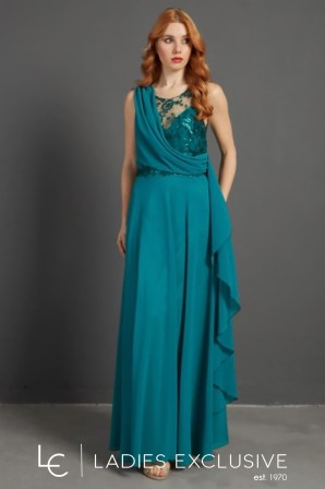 STELLA DERLOU Φόρεμα βραδινό μακρύ