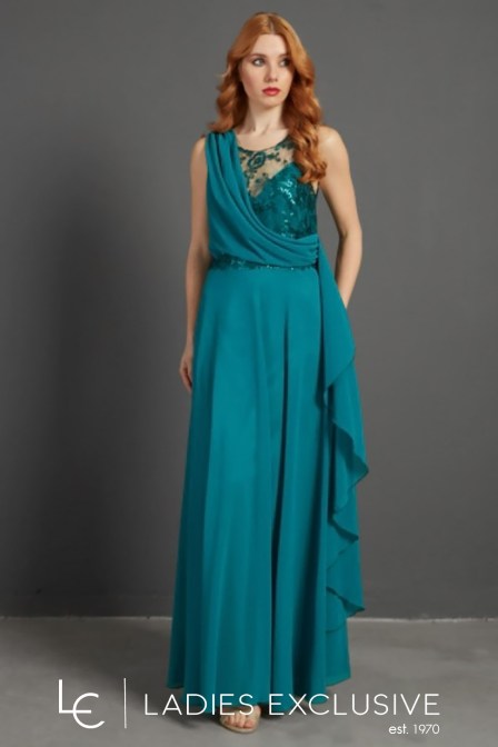 STELLA DERLOU Φόρεμα βραδινό μακρύ