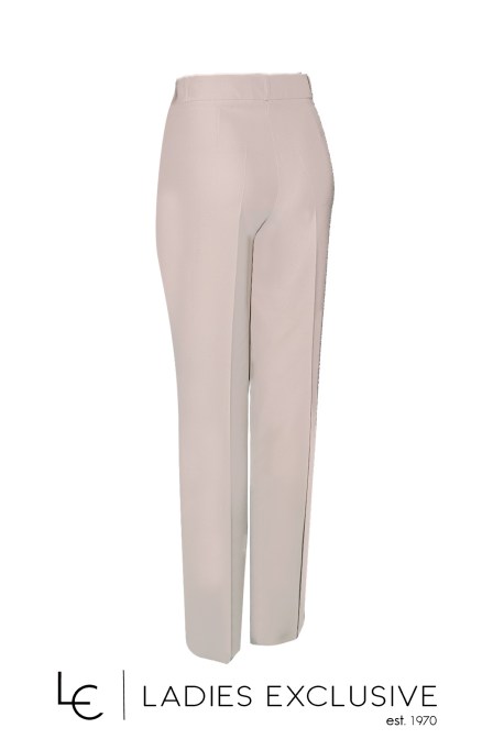 ESTEL Παντελόνι μπεζ κρεπ