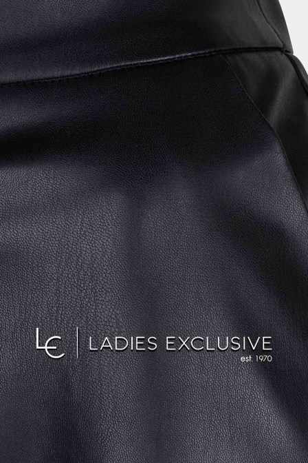 ESQUALO Παντελόνι wide leg από τεχνόδερμα