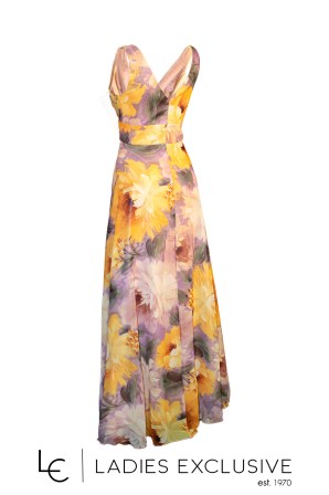 EFFECT Φόρεμα αμάνικο κρουαζέ μακρύ