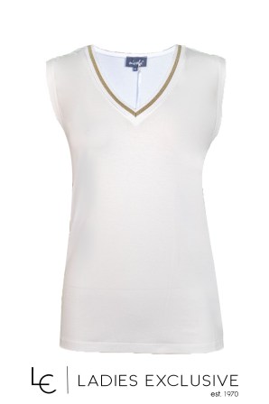 NICOLA Μπλούζα αμάνικη με ελαστικό v