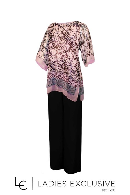 WEFTS Παντελόνα από διπλή μουσελίνα