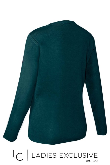 ELIN Μπλούζα μάλλινη με άνοιγμα v