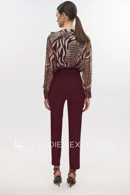 FIBES Παντελόνι κρεπ