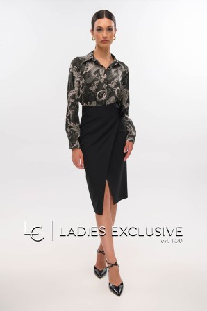 FIBES Φούστα φάκελος κρεπ