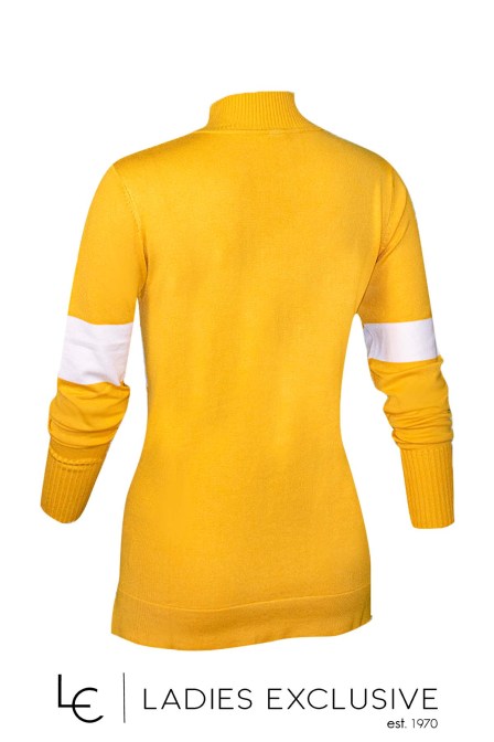 ÊTRE Μπλούζα πλεκτή δίχρωμη