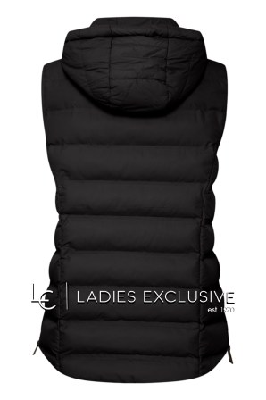 FRANSA Μπουφάν αμάνικο με κουκούλα