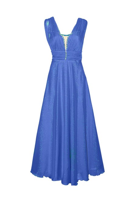 STELLA DERLOU Φόρεμα αμάνικο βραδινό