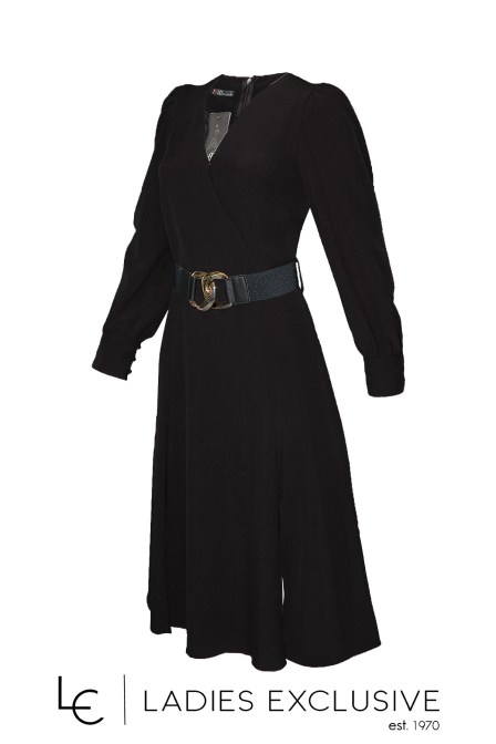 EFFECT Φόρεμα κρουαζέ με ζώνη