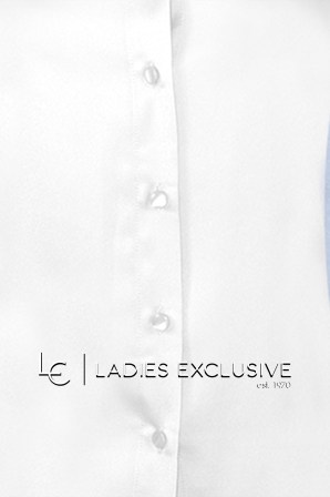 ESTEL Πουκάμισο σατέν με μικρό βολάν