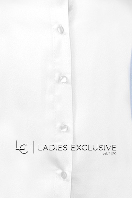 ESTEL Πουκάμισο σατέν με μικρό βολάν