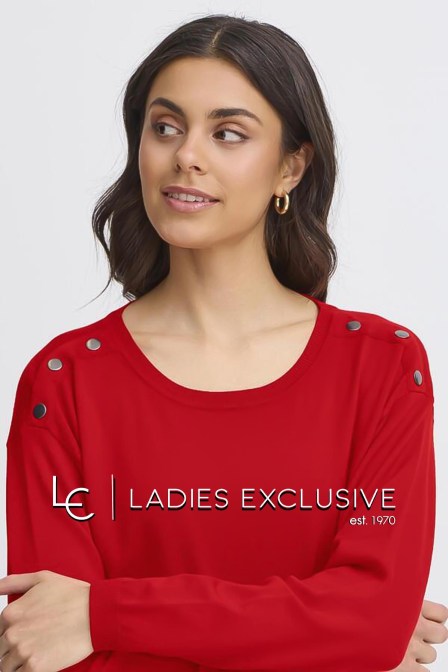 FRANSA Μπλούζα πλεκτή λεπτή