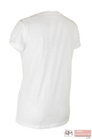 ESQUALO Μπλούζα κοντομάνικη με στάμπα