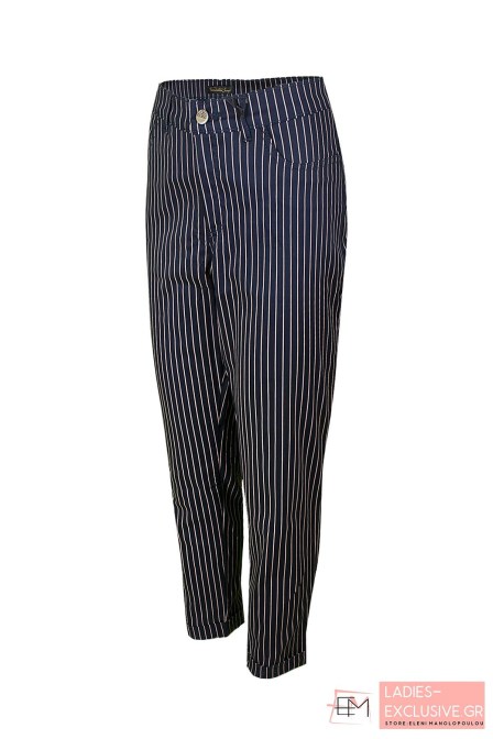 FIORENTINA JEANS Παντελόνι ριγέ 9/8