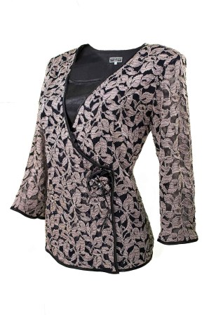 VIDAL Μπλούζα με δαντέλα κρουαζέ