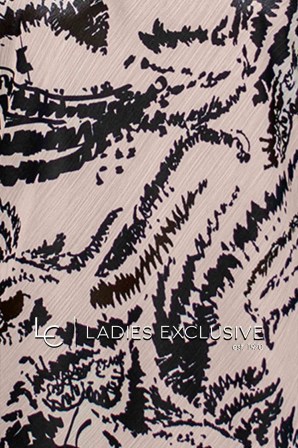 VIDAL Μπλούζα κοντομάνικη από ζορζέτα