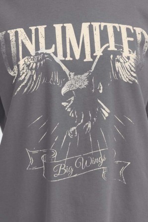 FRANSA T-shirt με στάμπα