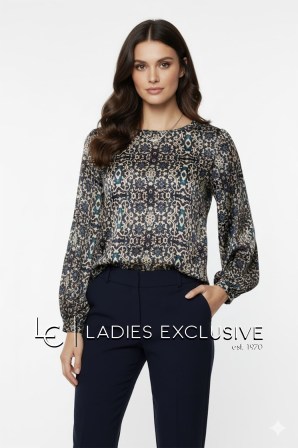 LUCIFAIR Μπλούζα σατέν