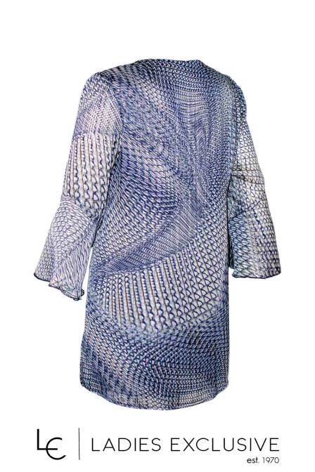 VIDAL Μπλούζα από μουσελίνα