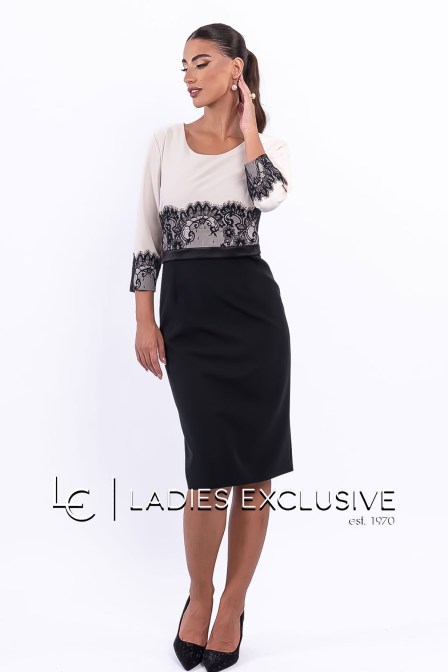 WEFTS Φόρεμα μίντι με δαντέλα