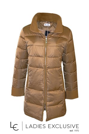 Antonella Μπουφάν καπιτονέ με μάλλινο γιακά