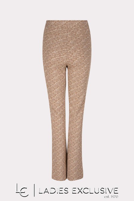 ESQUALO Παντελόνι καμπάνα από μαλακό ύφασμα