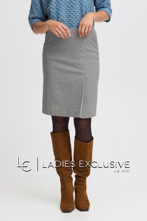 FRANSA Φούστα πτι καρό σε ίσια γραμμή