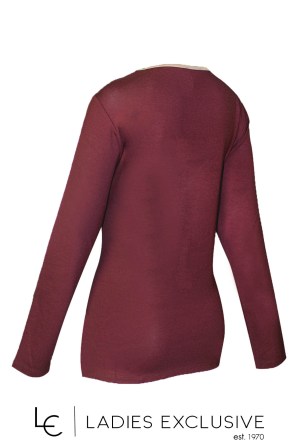 NICOLA Μπλούζα με στάμπα βελουτέ λουλούδι