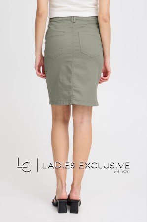 FRANSA Φούστα τζην σε ίσια γραμμή